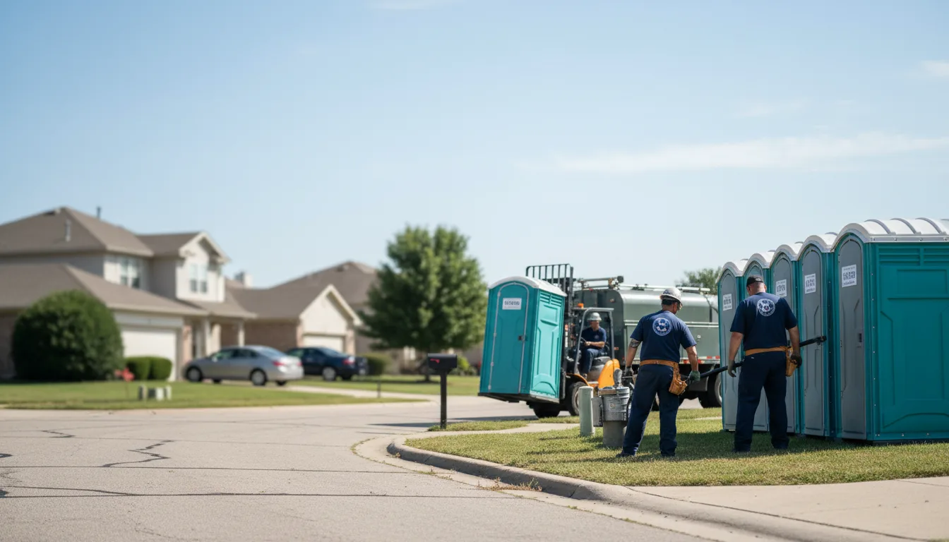 Porta Potty Rental in La Porte City, IA near me